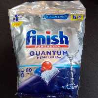 قرص ماشین ظرفشویی فینیس مدلQUANTUM-برندfinish-وزن624گرم-یک بسته60عددی