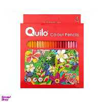 مداد رنگی 72 رنگ جعبه مقوایی کوییلو کد 634861