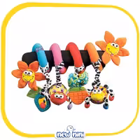 آویز مارپیچ تخت و کریر پلی گرو PLAYGRO مدل آفتابگردان