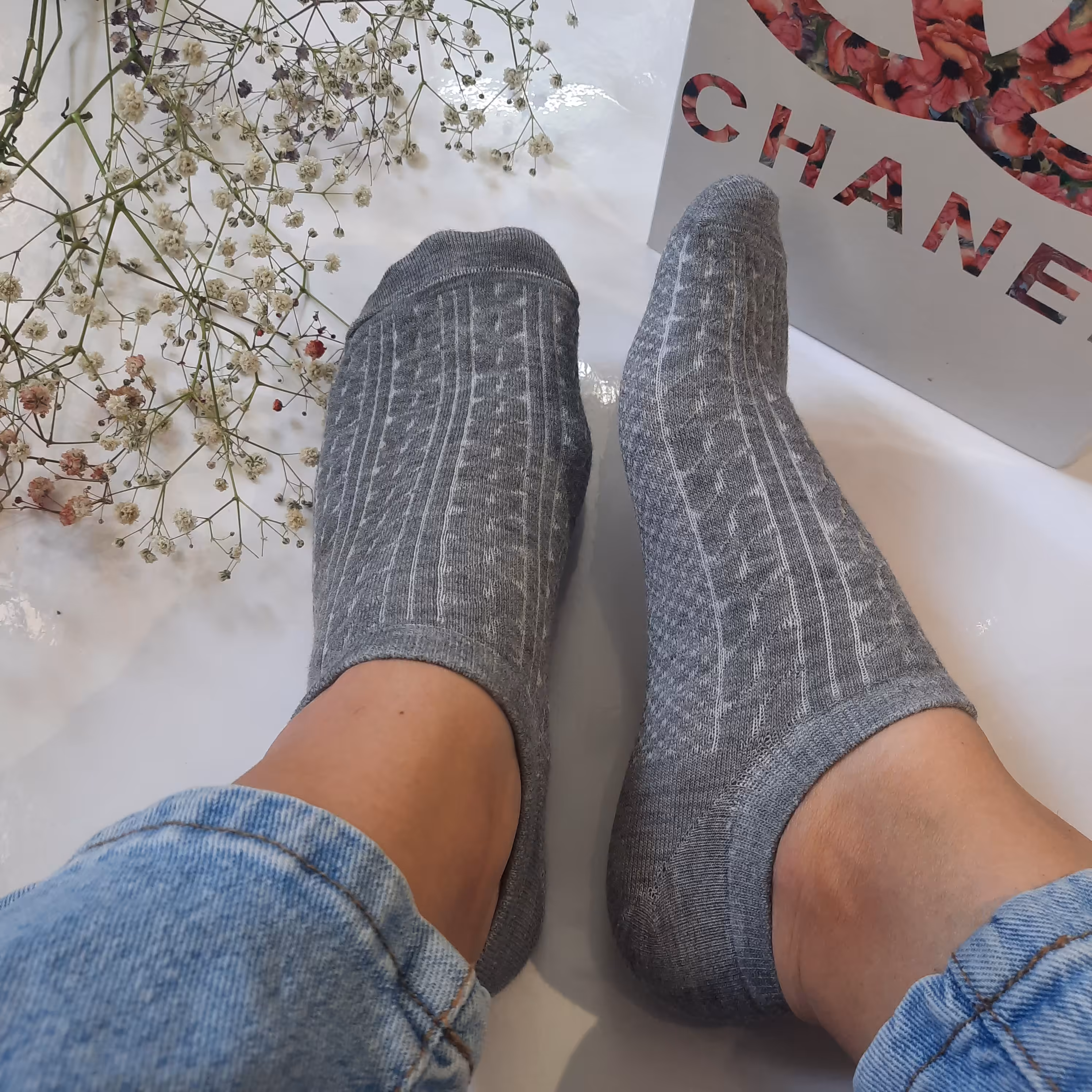 جوراب زیر قوزکی برجسته آبنباتی،پنبه سوپر