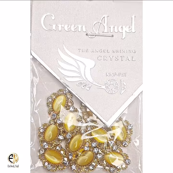 نگین طرح دار ناخن