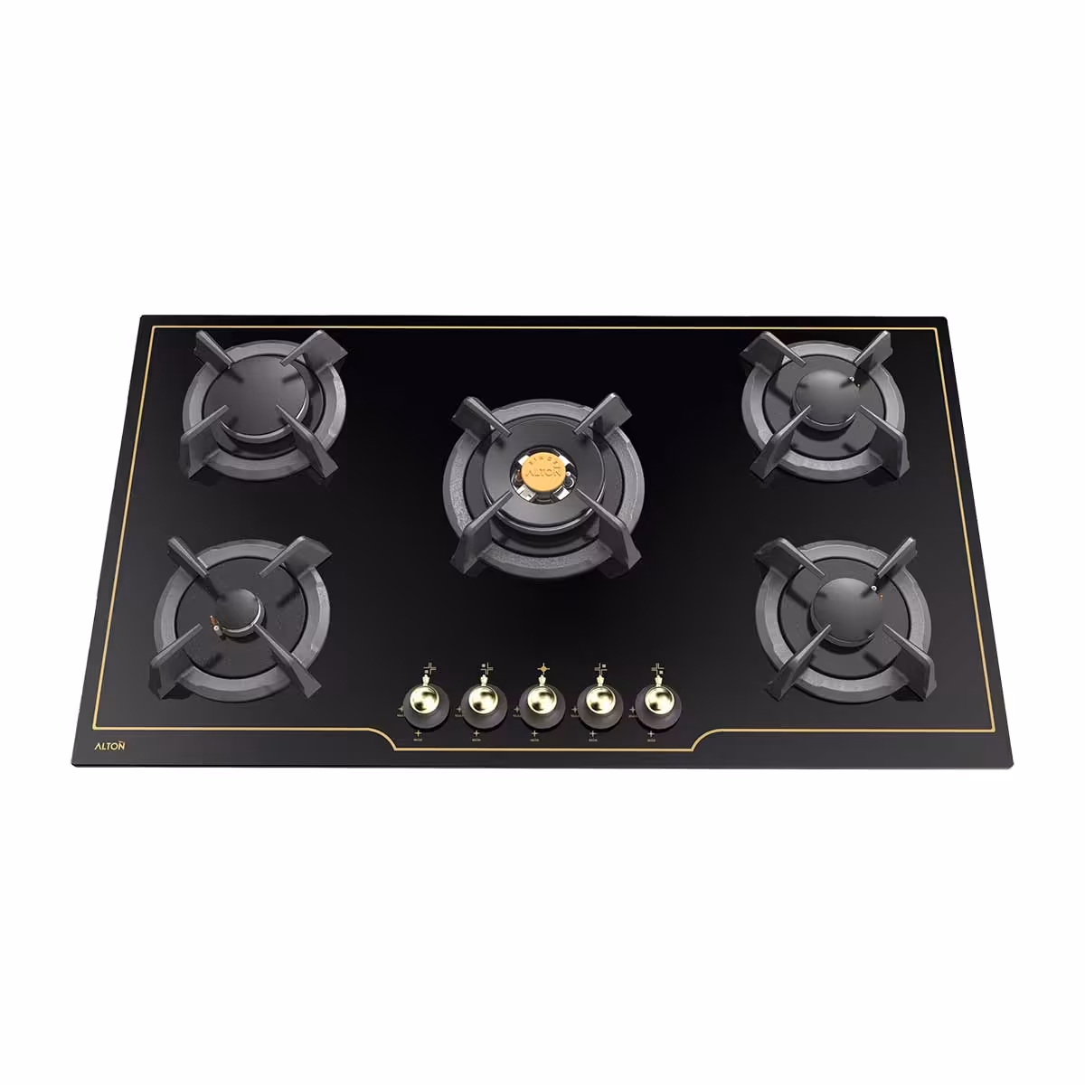 اجاق گاز صفحه ای آلتون توکار 5 شعله مدل IG540B