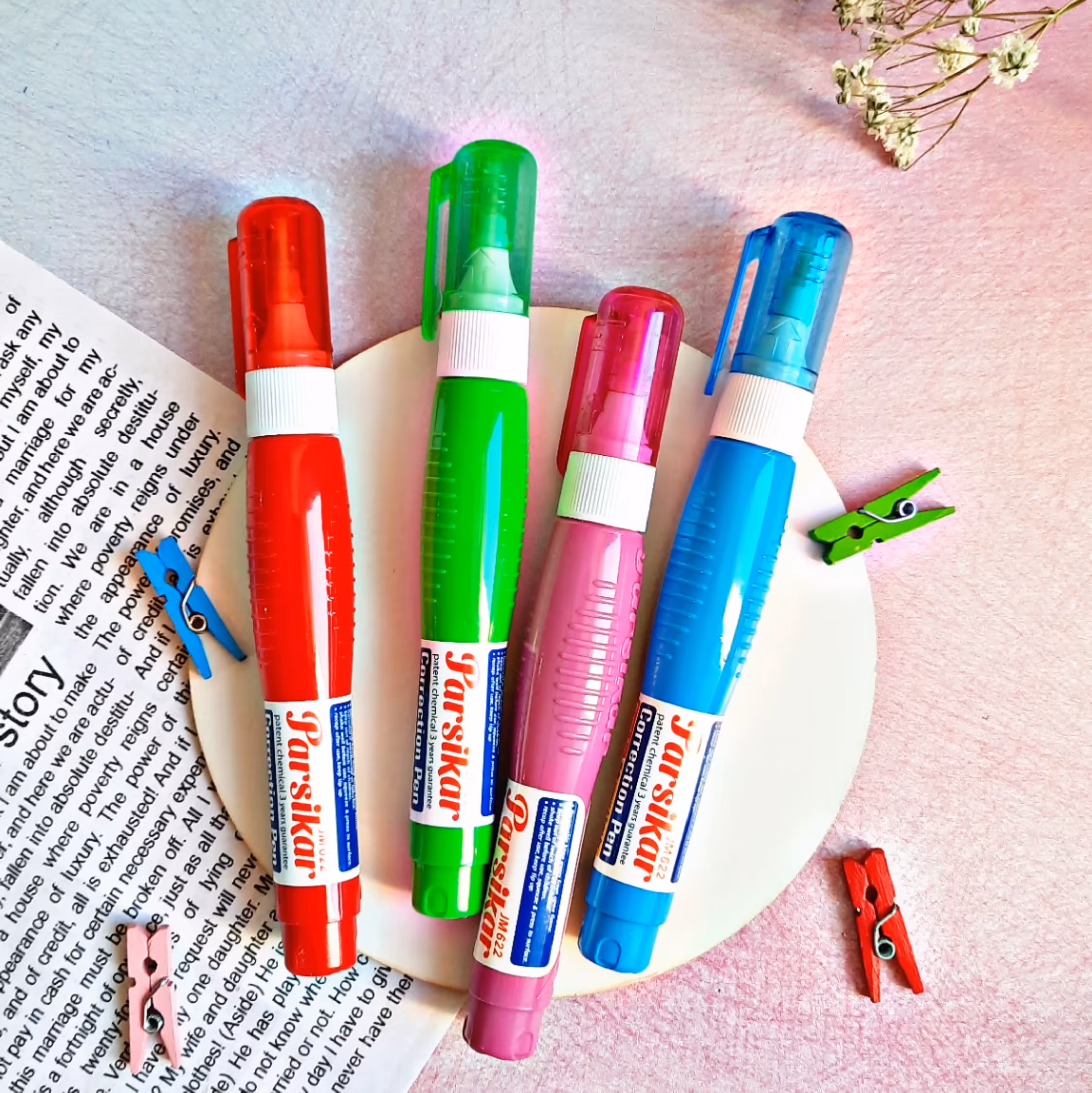 غلط گیر های مایع رنگی  برند پارسیکار 