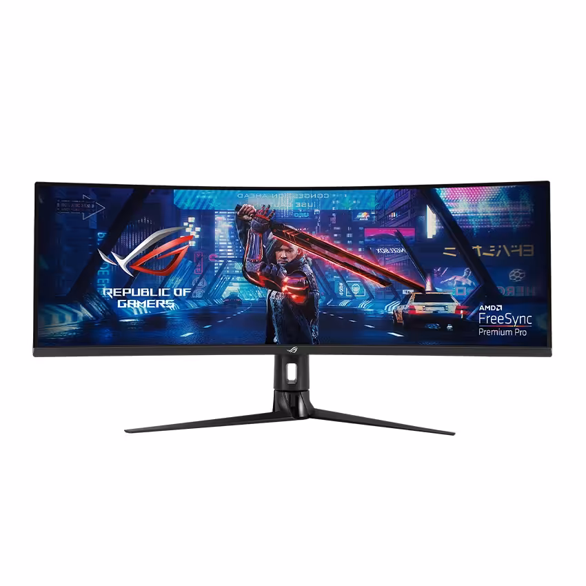 خرید مانیتور گیمینگ 49 اینچ ایسوس ASUS ROG Strix XG49WCR با بهترین قیمت