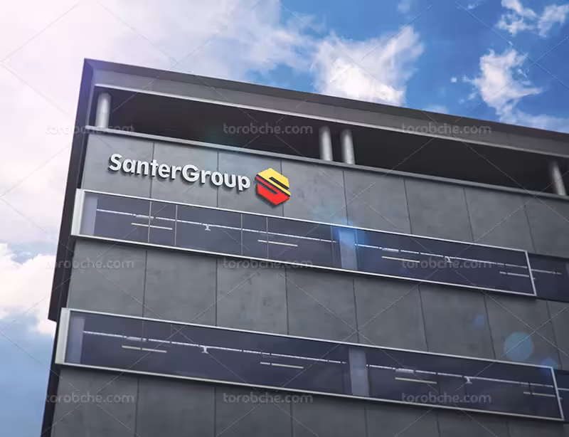 موکاپ لوگوی شرکتی با کیفیت | گرافیک با طعم تربچه