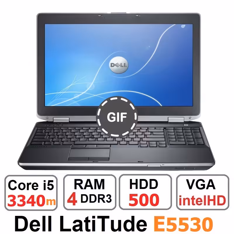 لپ تاپ Dell Latitude E5530 Core i5-3340m