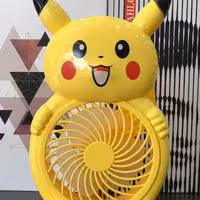 پنکه عروسکی زرد pokeman یک عددی با ارسال رایگان