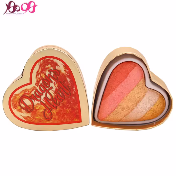 هایلایتر قلبی رولوشن 5 رنگ دراگونز هارت - Revolution