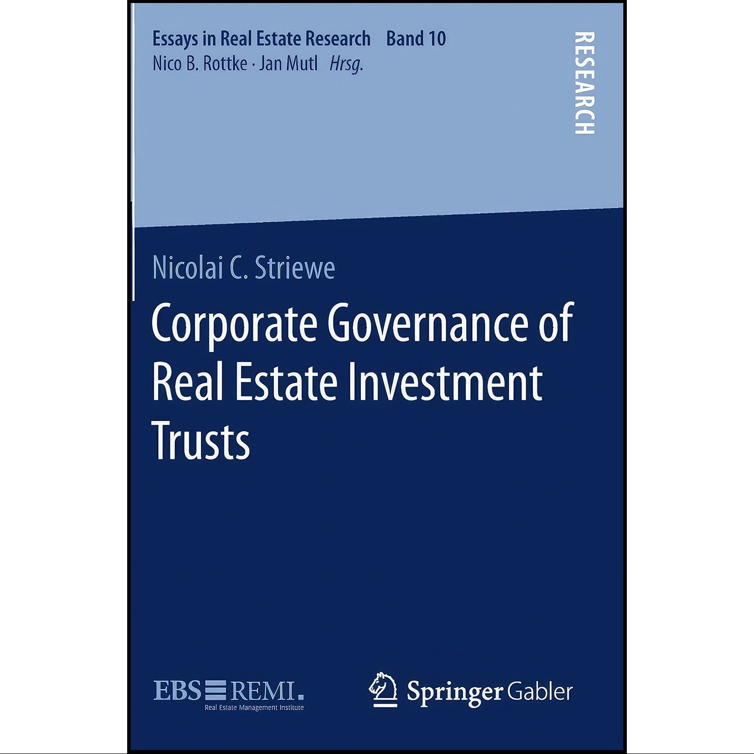کتاب زبان اصلی Corporate Governance of Real Estate Investment Trusts