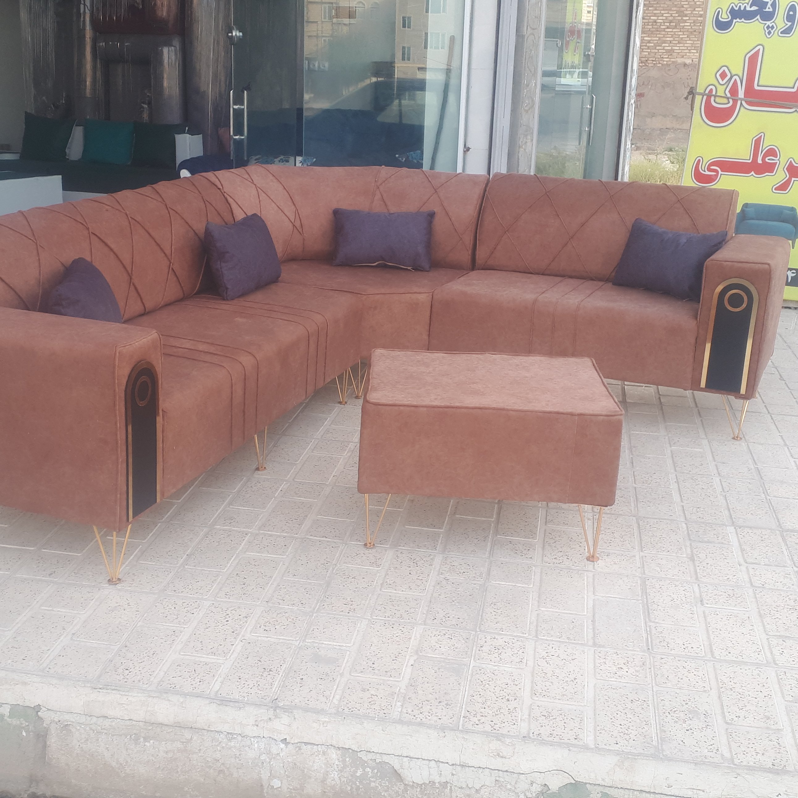 مبل ال چستر کنج همه رنگ و همه مدل