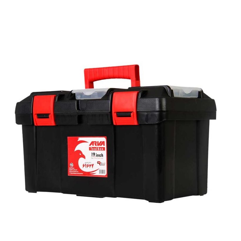 جعبه ابزار پلاستیکی آروا 19 اینچی مدل 4533