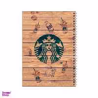 دفتر مشق 100 برگ بامبیلیپ طرح لوگو استارباکس کد 5589262