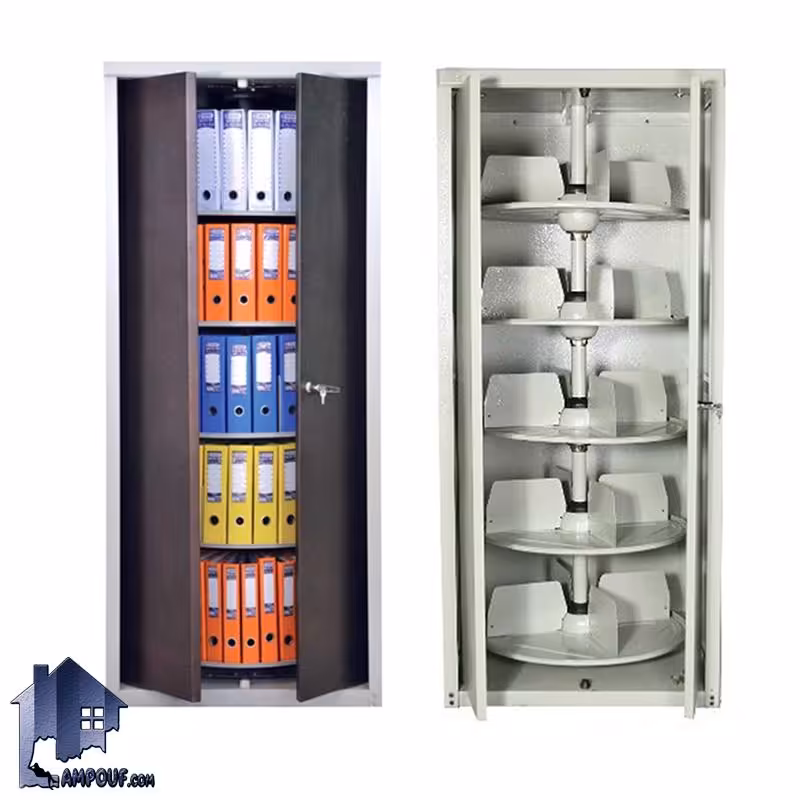 کمد بایگانی دوار 5 طبقه زونکن بشقابی LSNF300