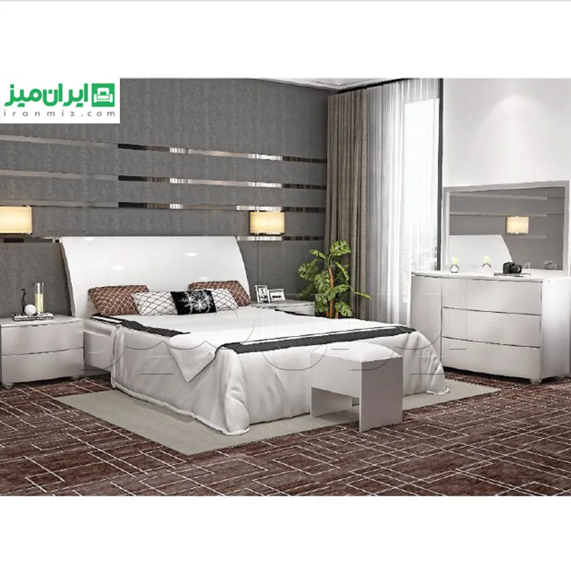 تخت خواب دو نفره لارا