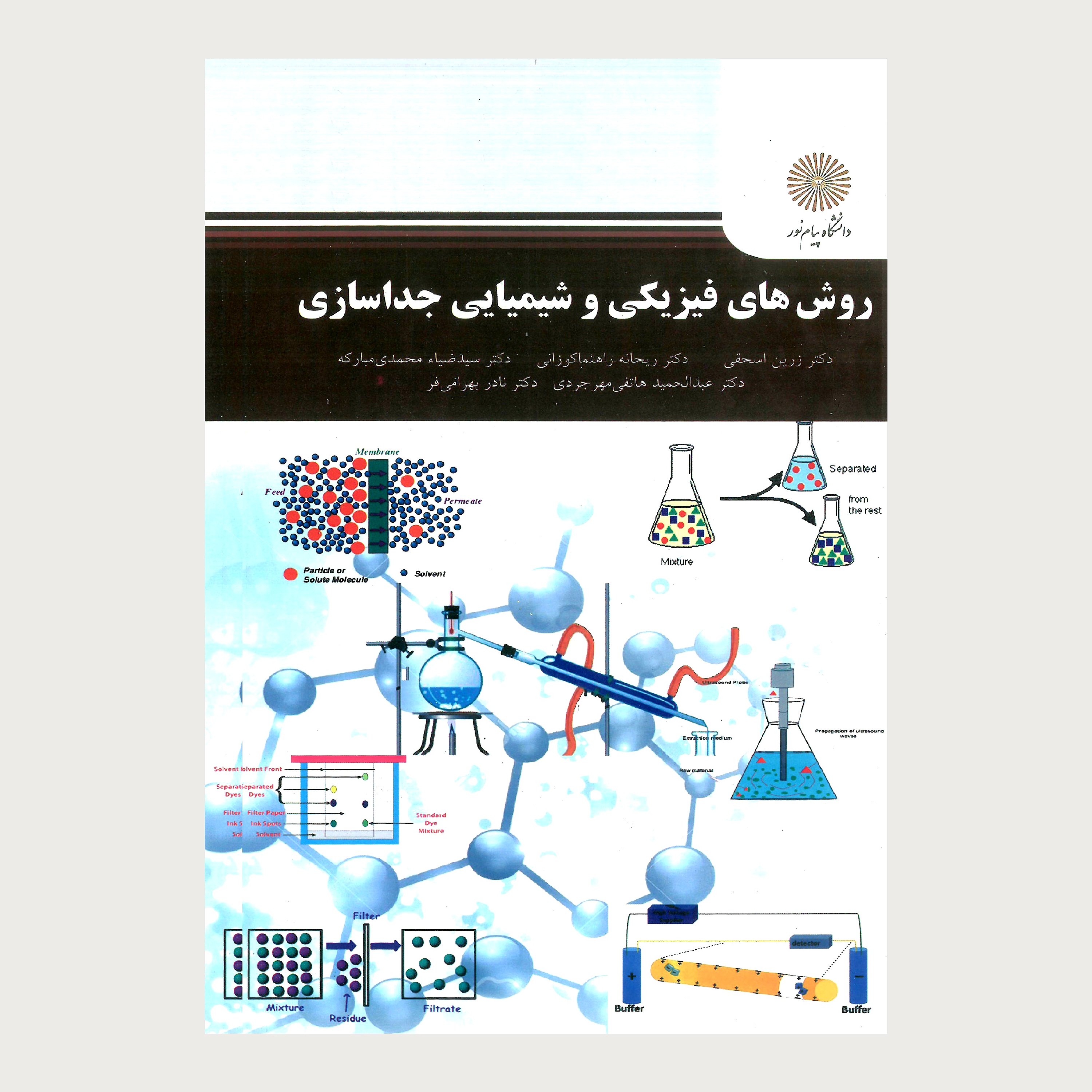 کتاب روش های فیزیکی و شیمیایی جداسازی (کارشناسی ارشد شیمی) پیام نور