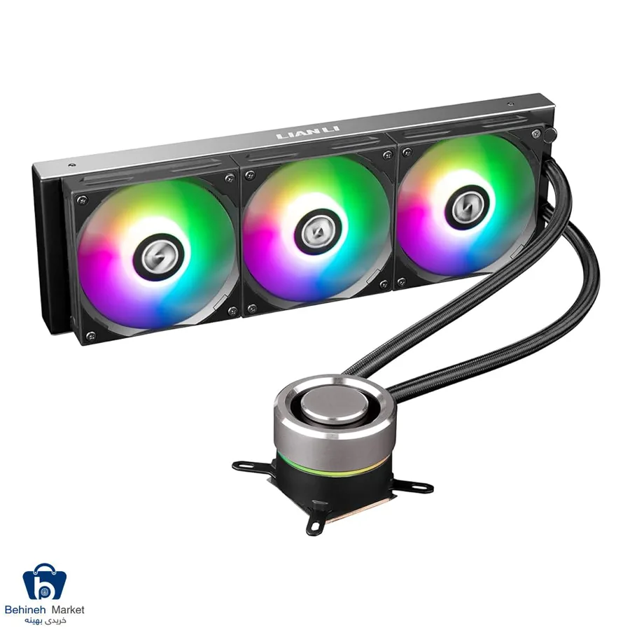 خنک کننده مایع پردازنده لیان لی مدل Galahad AIO 360 Black ARGB