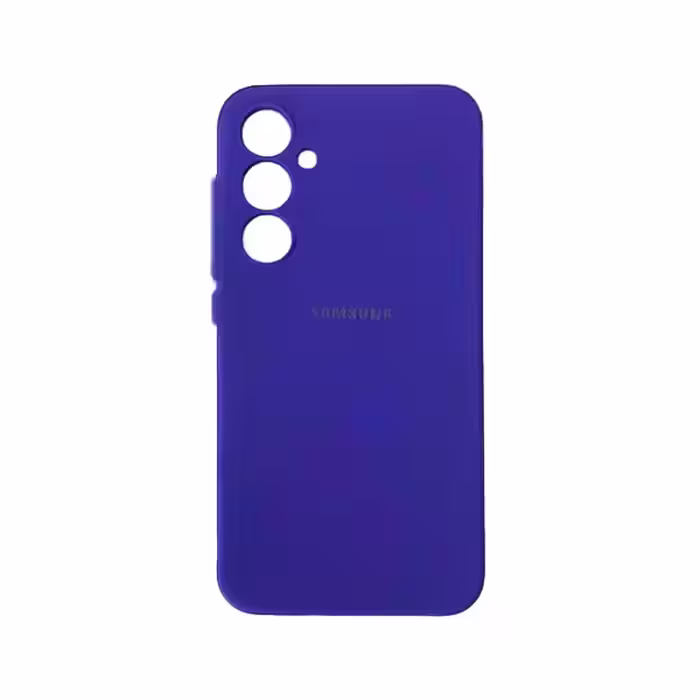 کاور سیلیکونی پاک کنی SAMSUNG A35 رنگ بنفش تیره