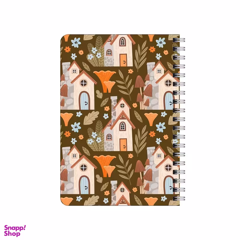 دفترچه یادداشت ۸۰ برگ بامبیلیپ مدل خانه و قارچ ها کد 9138306