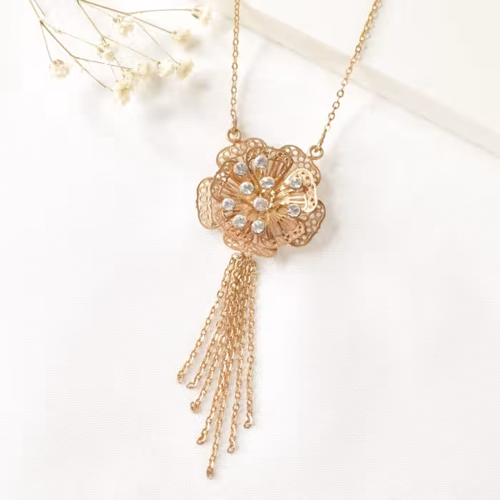 نیم ست زنانه طرح گل و پایین ریش کد 3013