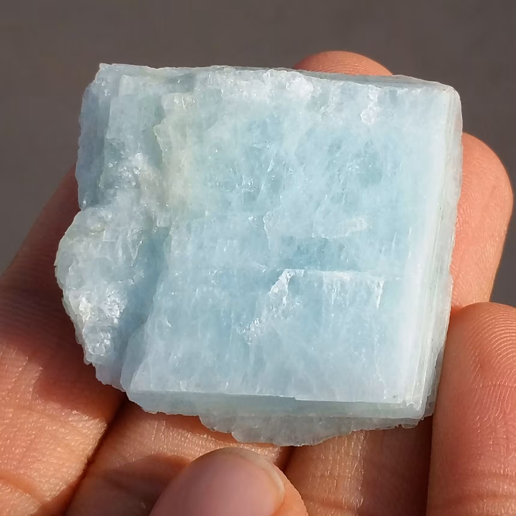 سنگ راف آکومارین اکومارین وارداتی صد در صد طبیعی کد 11320