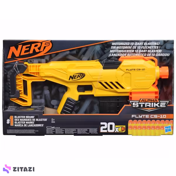تفنگ نرف Nerf مدل Flyte CS-10