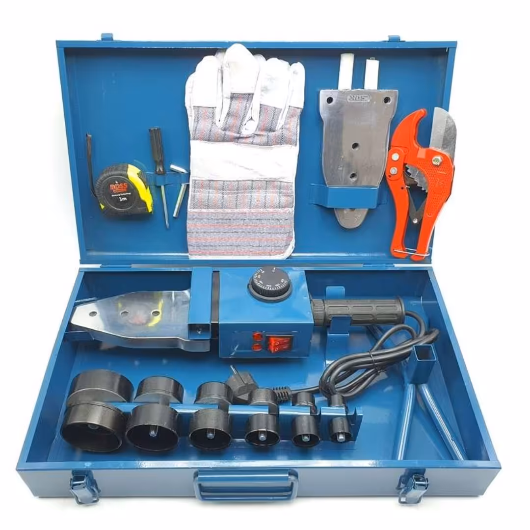 اتو لوله مدل باس 3000 وات دارای المنت یدک و لوازم کامل جعبه فلزی بهمراه 6ماه گارانتی 