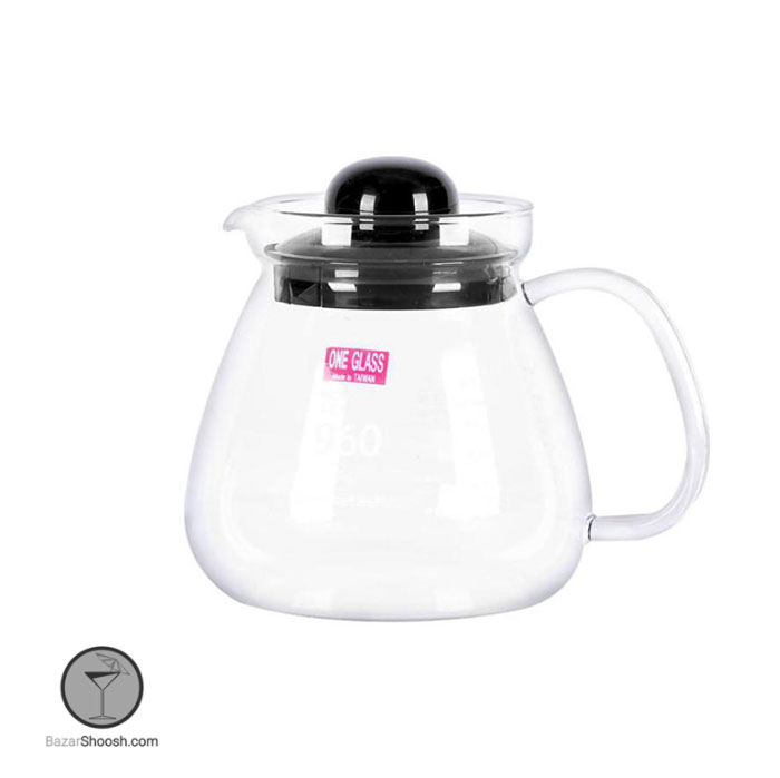 قوری شیشه ای 960 تایوانی