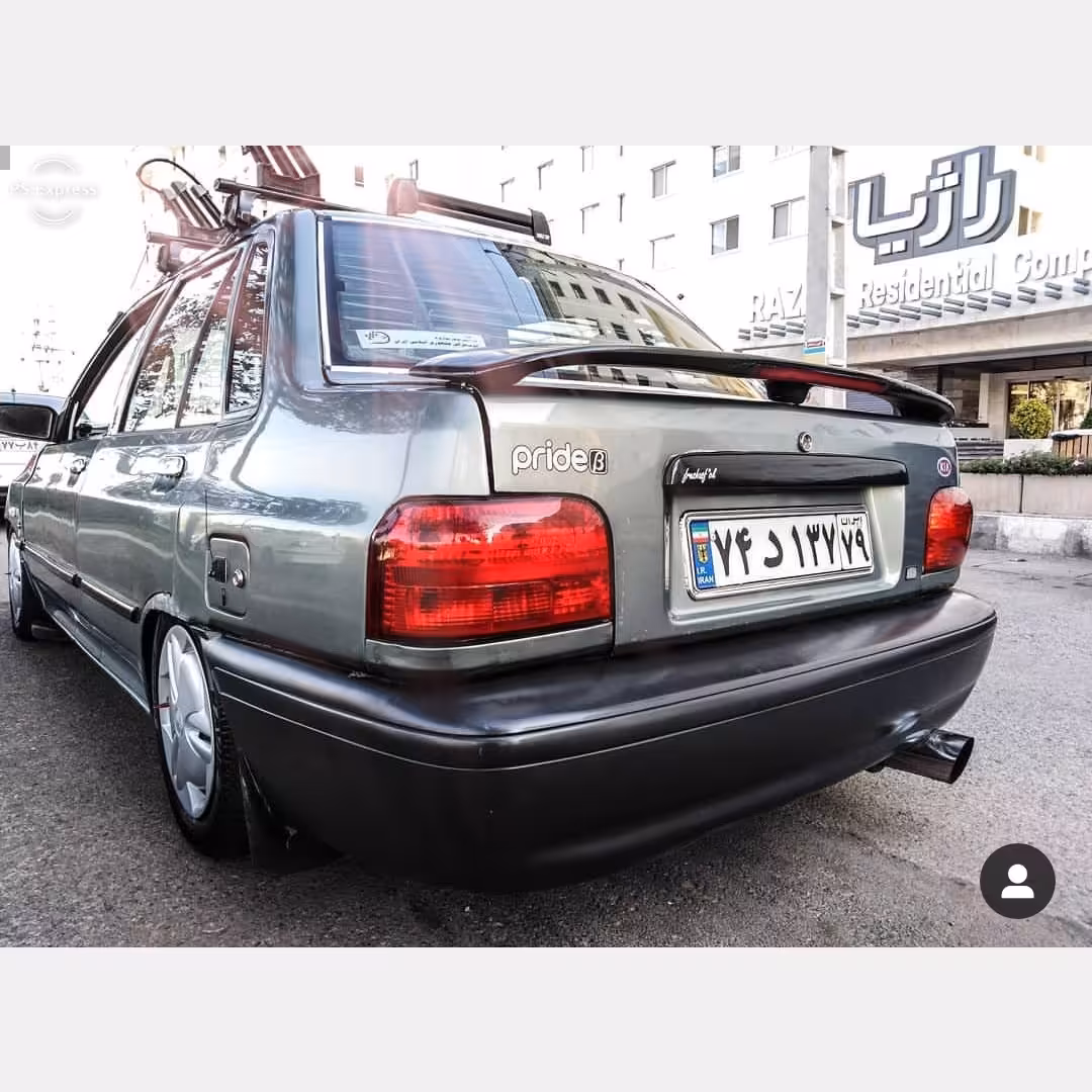 بال اسپرت چراغدار پراید صندوقدار