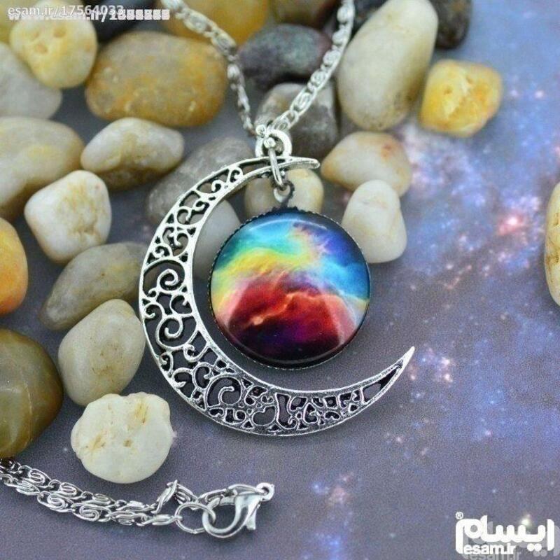 گردنبند طرح ماه