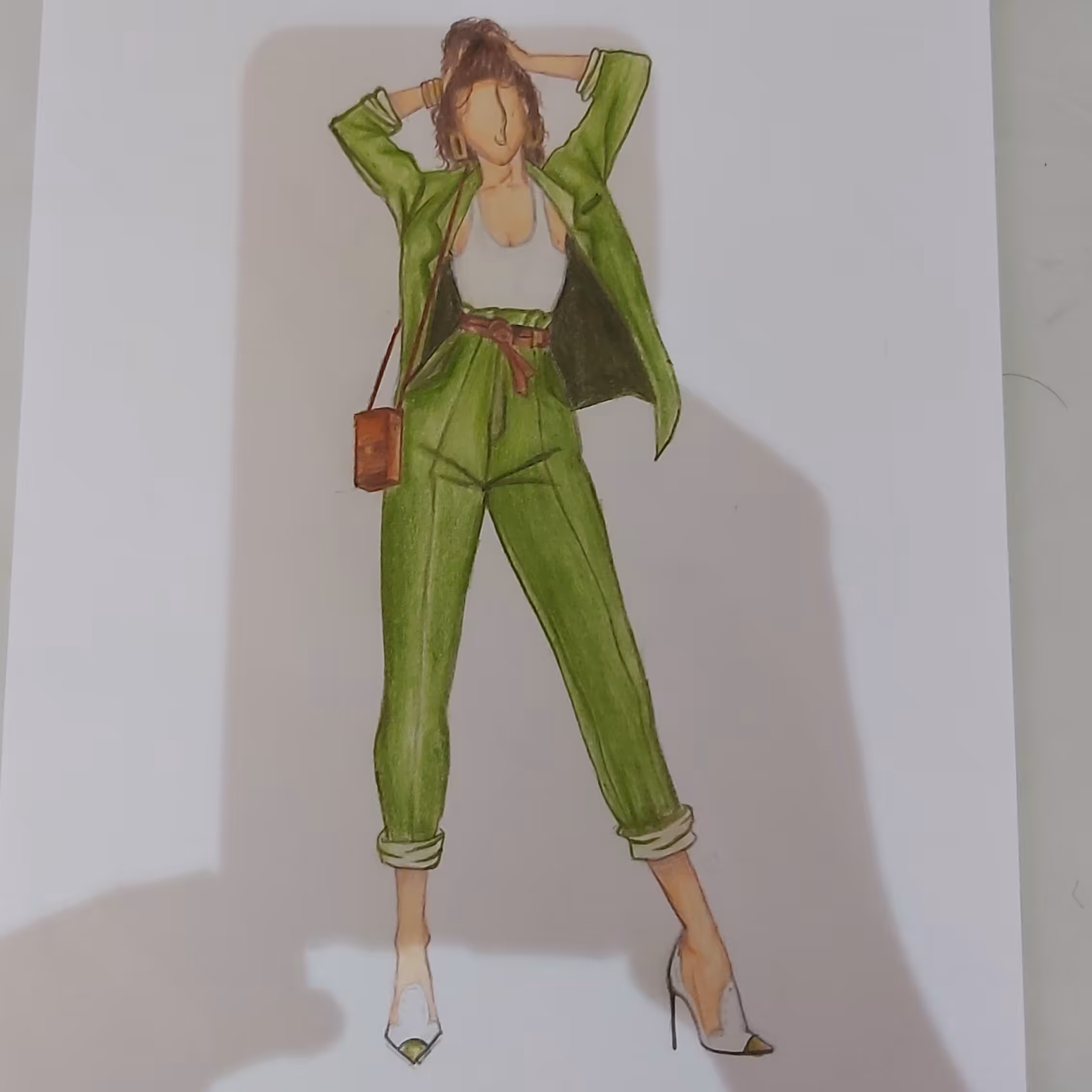 تابلو نقاشی کد111 مدادرنگی