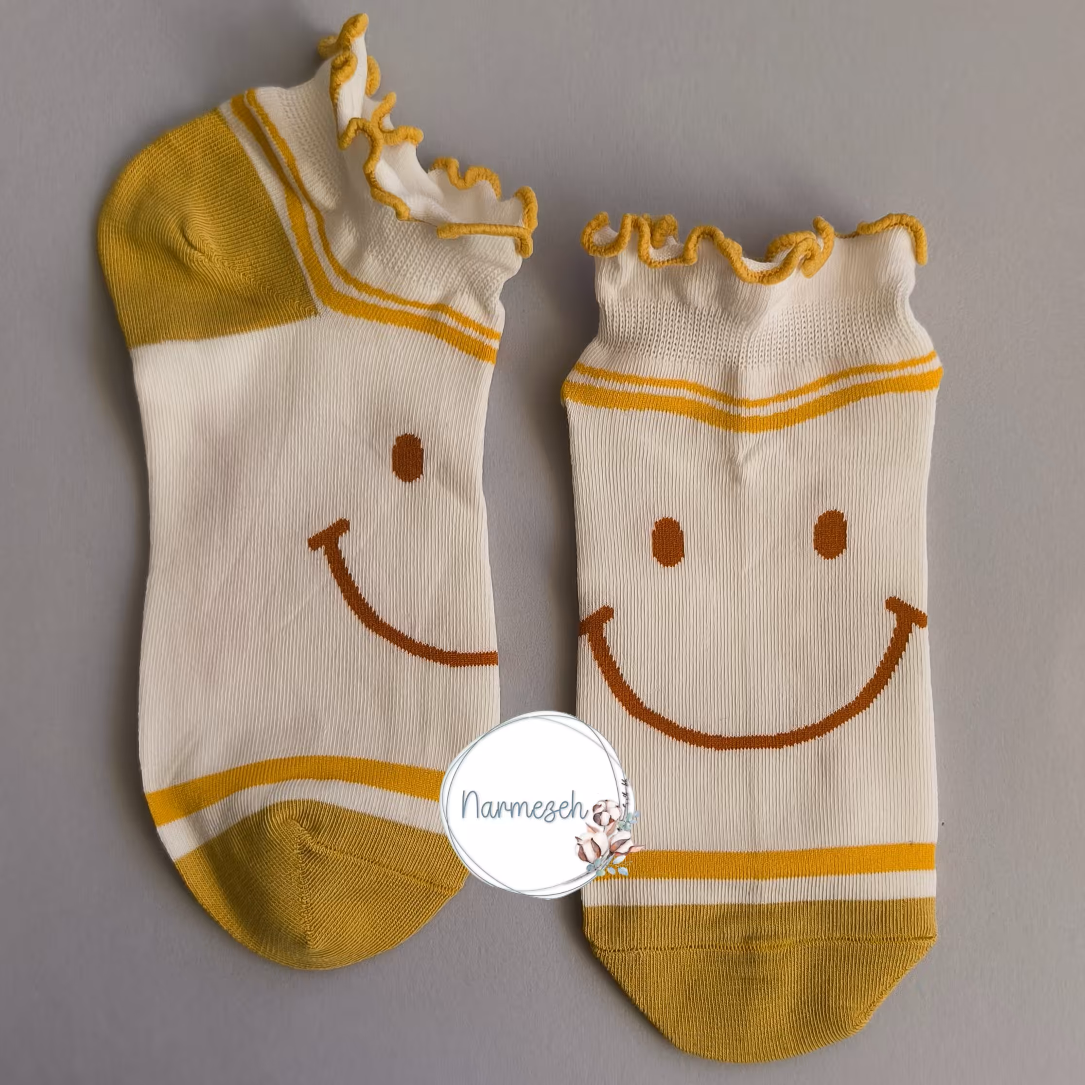 جوراب مچی لبه دالبری لبخند شاد