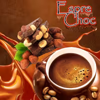 قهوه اسپرسو سوپر کافئین و کرما شکلات فندقی نیم کیلوگرم