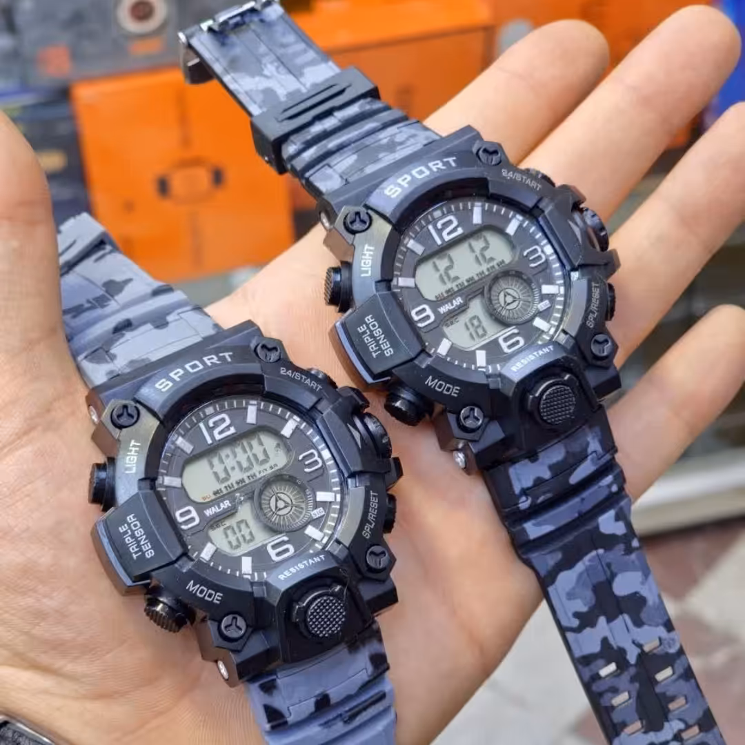 ساعت مچی طرح جی شاک،ضد آب و ضد ضربه.