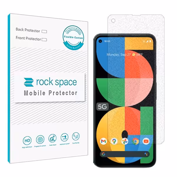 گلس گوگل Pixel 5a 5G مدل نانو هیدروژل گیمینگ برند راک اسپیس کد S