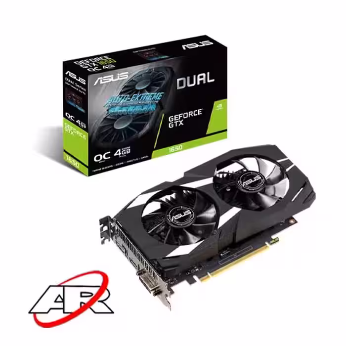 کارت گرافیک ایسوس مدل DUAL-GTX1650-O4G