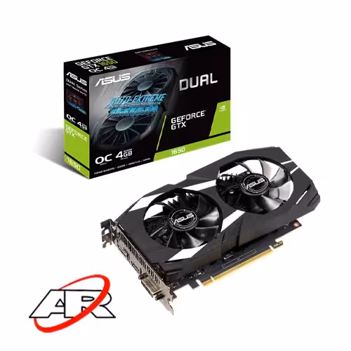 کارت گرافیک ایسوس مدل DUAL-GTX1650-O4G
