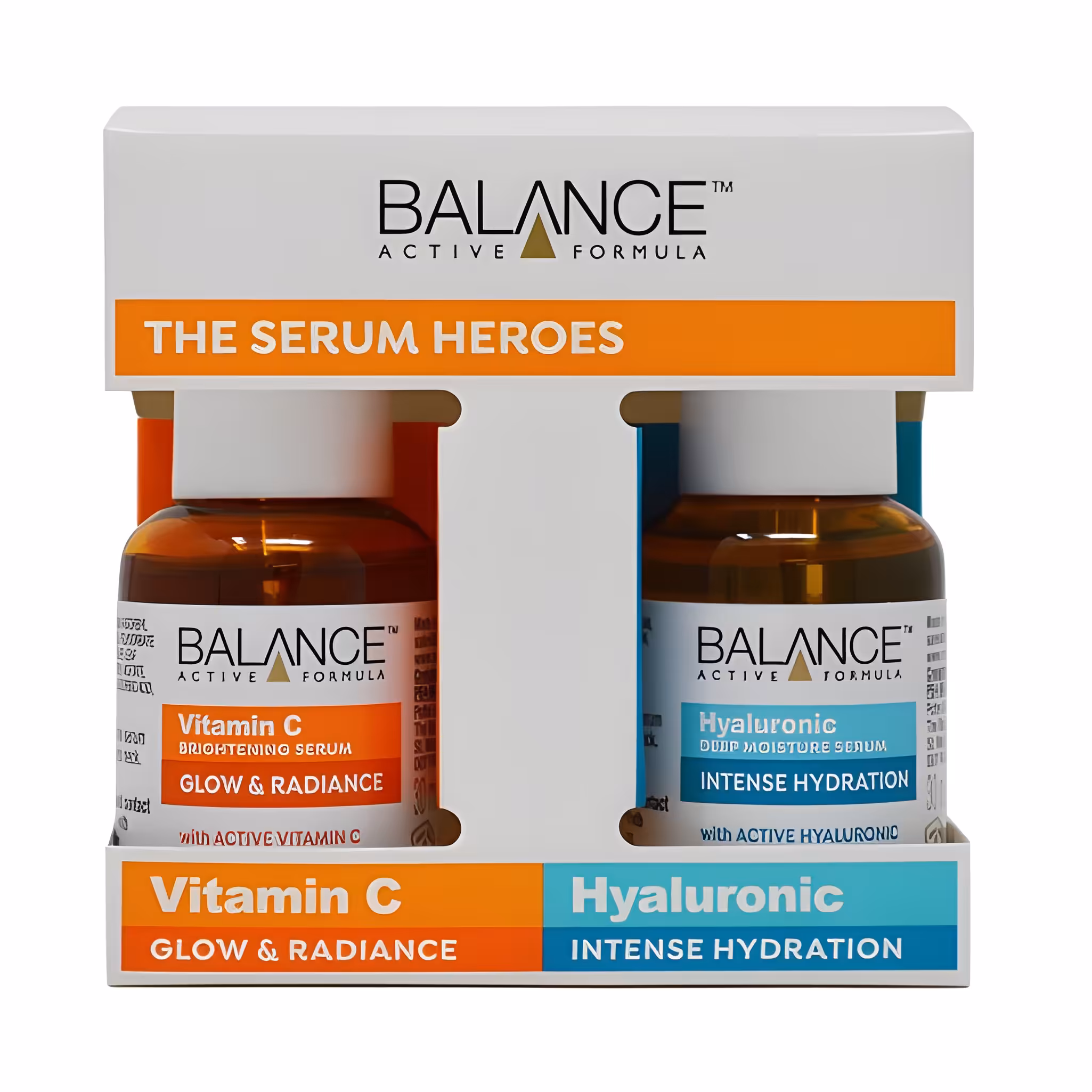 پک دو عددی سرم ویتامین C و هیالورونیک اسید بالانس Balance 