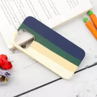 گارد سیلیکونی رنگین کمانی Highcopy آیفون iPhone 13 Pro کد 7