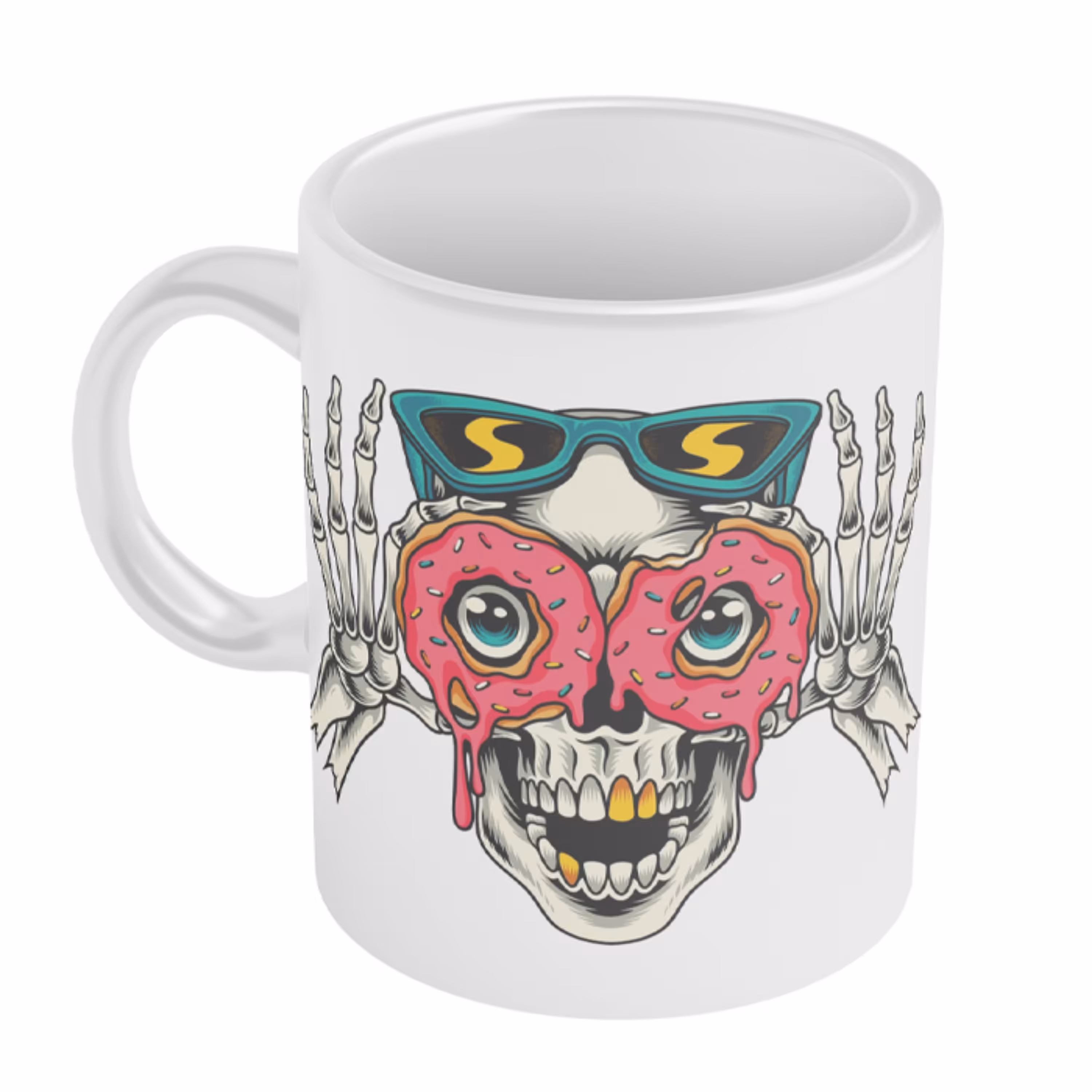 ماگ طرح اسکلت 03