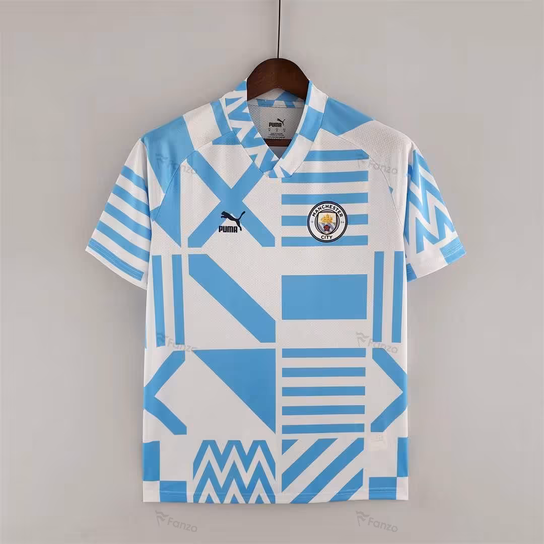 لباس تمرین پیش از مسابقه منچسترسیتی 2023