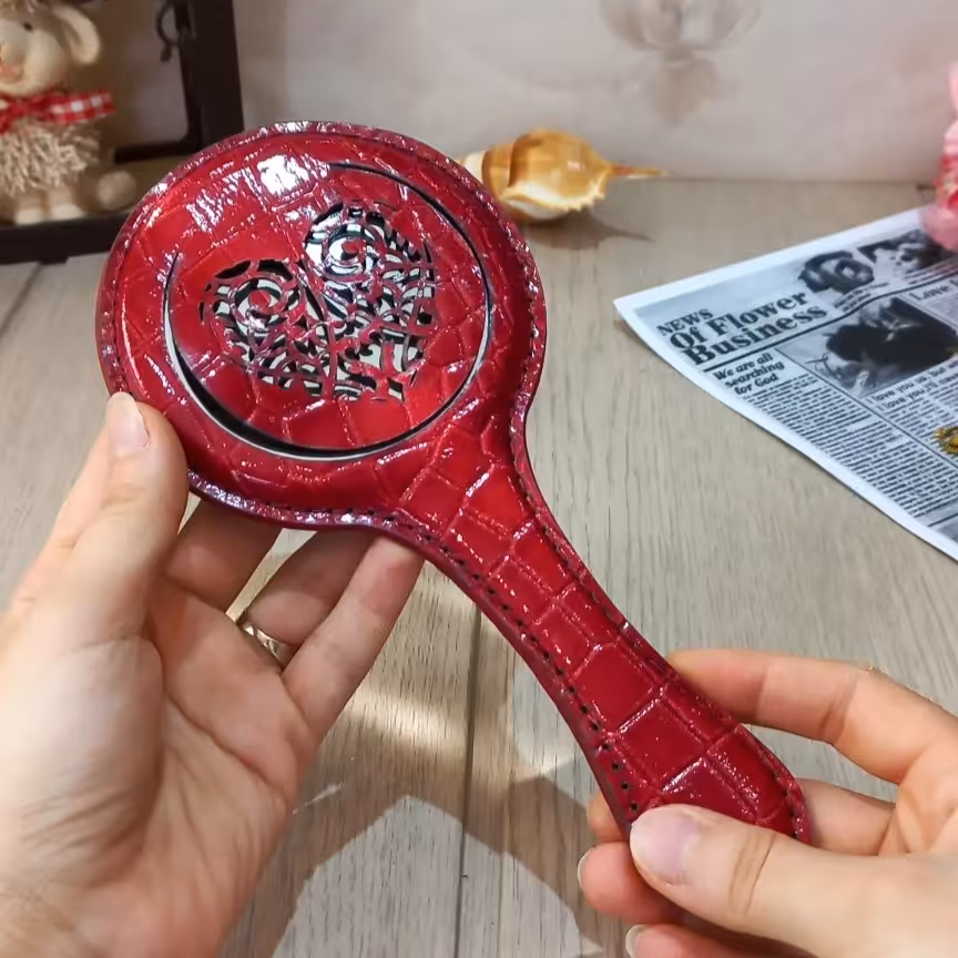 آیینه چرم طبیعی