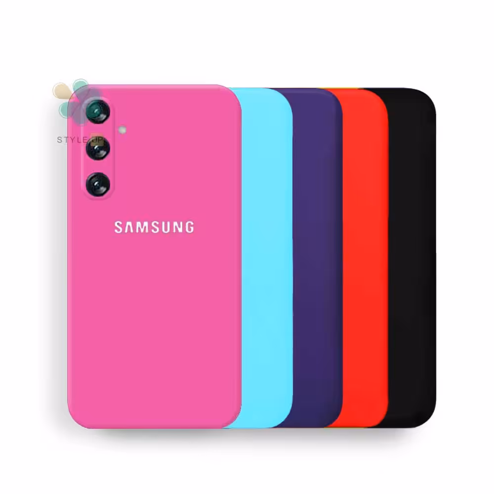 قاب گوشی سیلیکونی محافظ لنز دار مناسب Samsung Galaxy A35