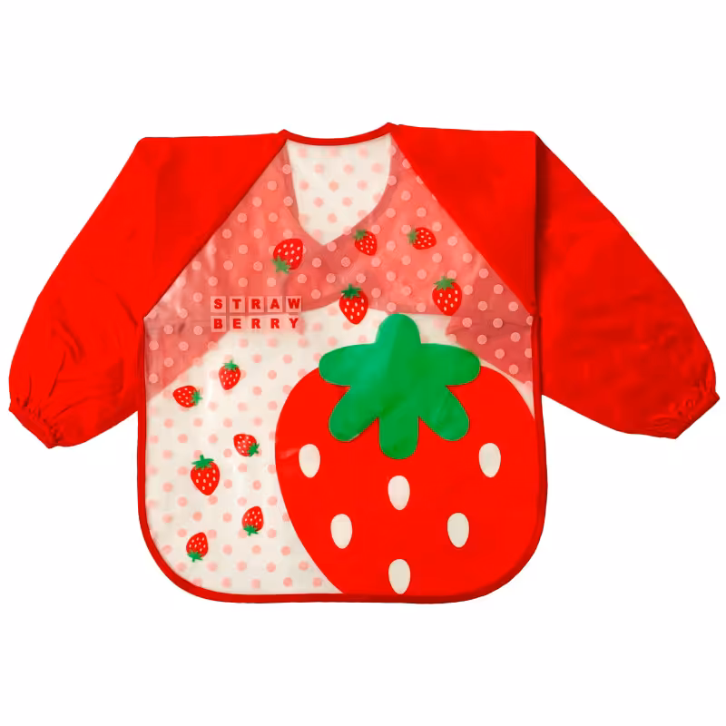 پیشبند غذاخوری آستین دار کودک