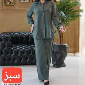 مانتو شلوار زنانه کرپ برمه مدل سودا