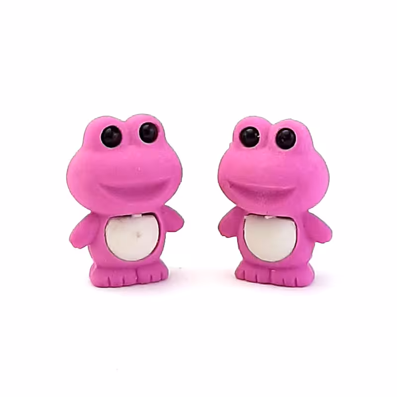 خرید پاک کن فانتزی طرح قورباغه جفتی