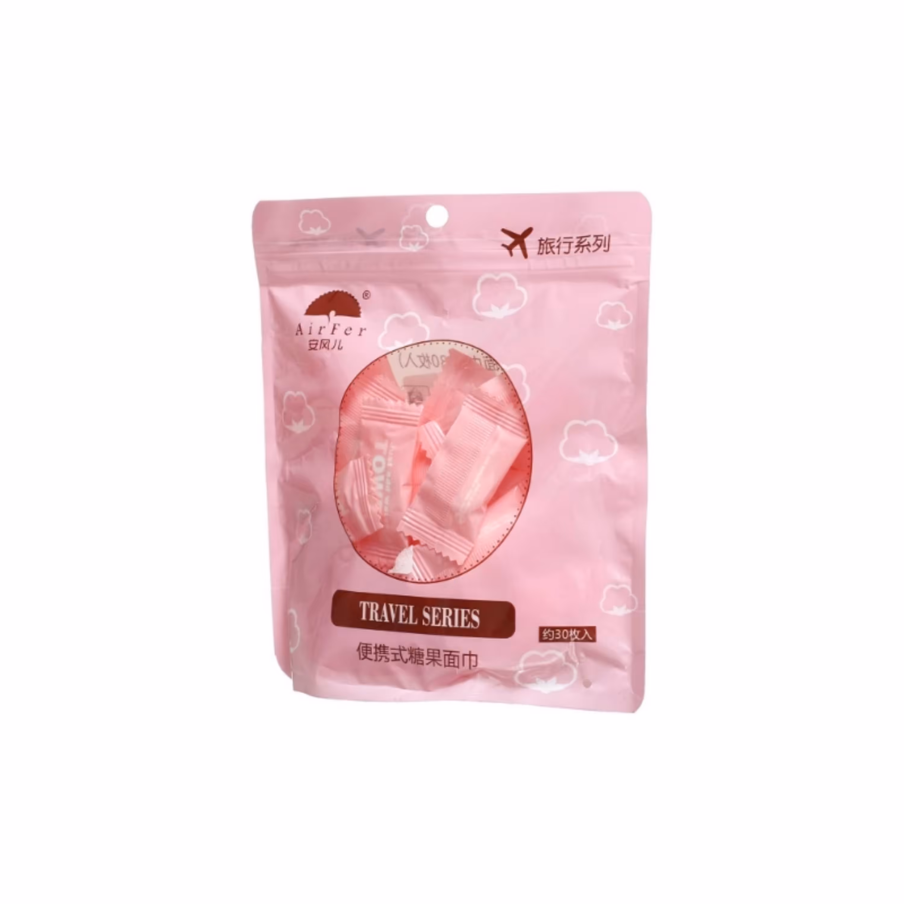 حوله فشرده سفری مدل DS011 بسته 30 عددی