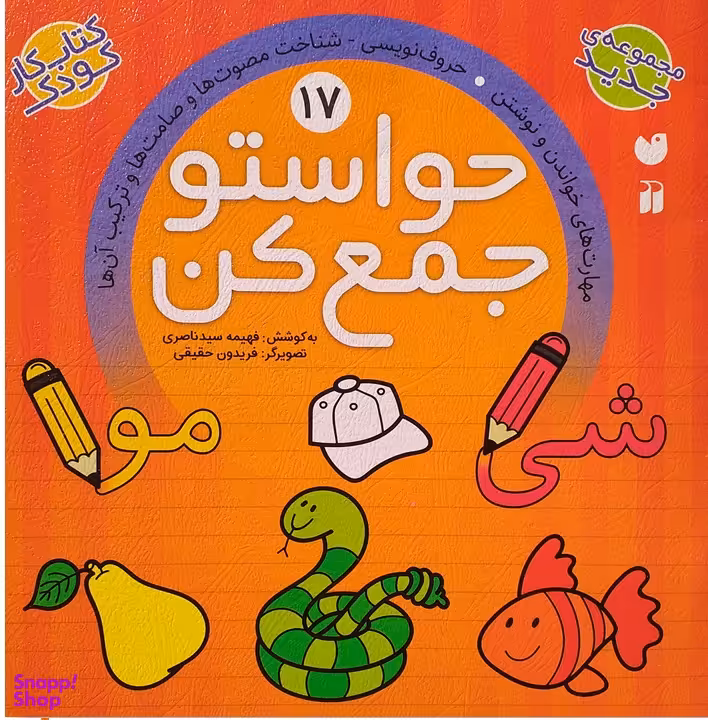 کتاب حواستو جمع کن اثر فهیمه سید ناصری نشر ذکر جلد 17