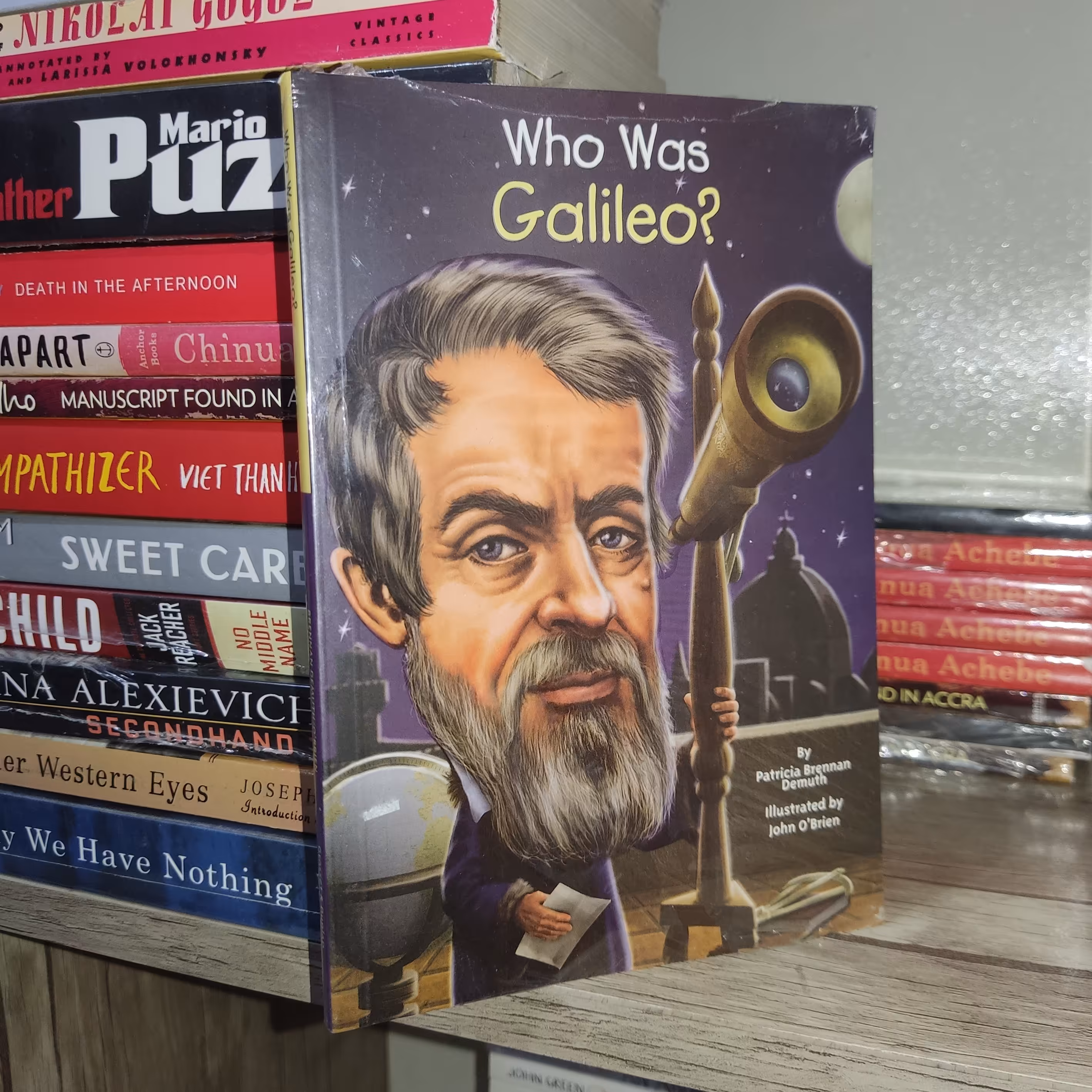 کتاب زبان اصلی Who Was Galileo (گالیله که بود) - اثر پاتریسیا برنان دموث