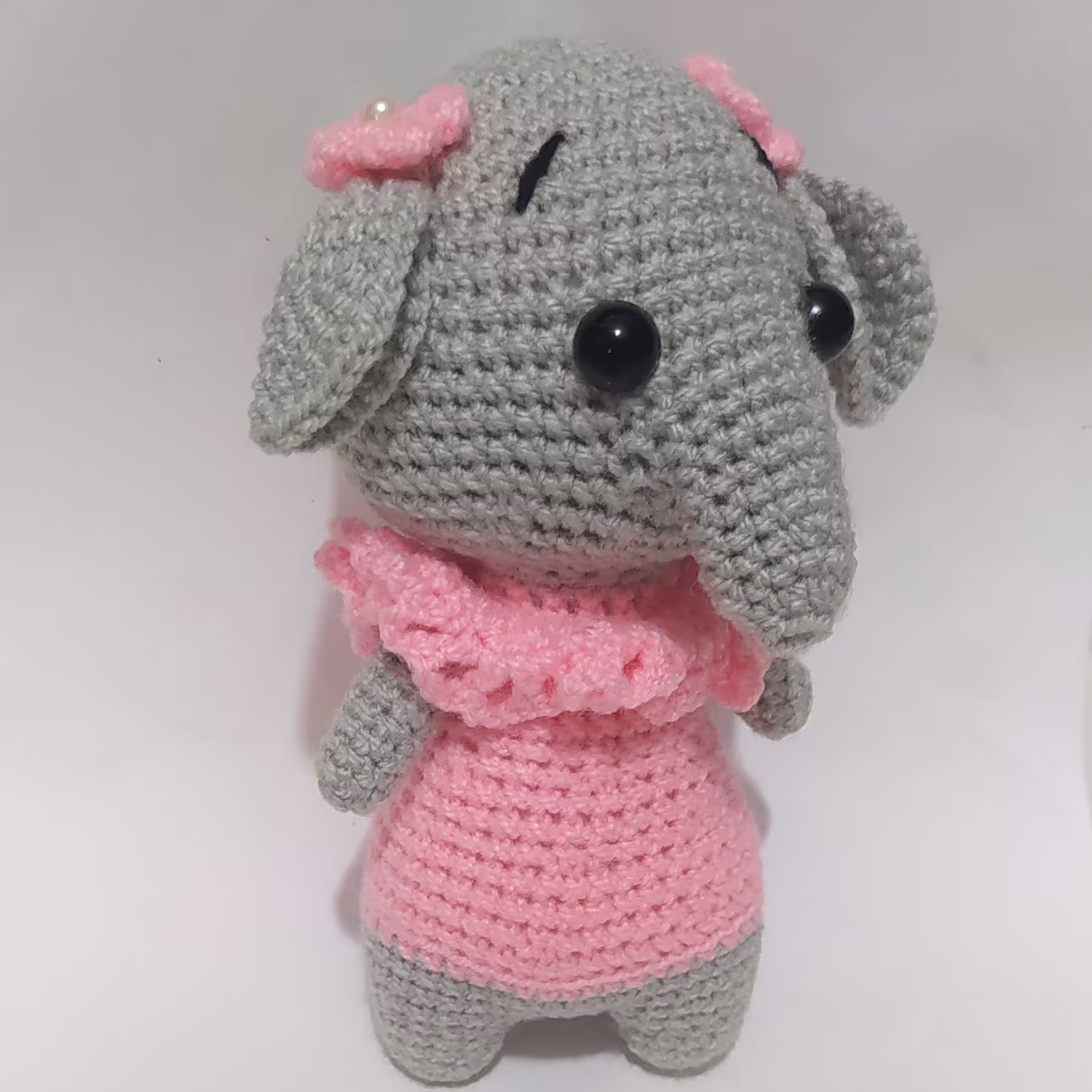 عروسک بافتنی فیل کوچولو