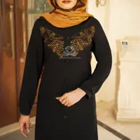 مانتو شلوار مشکی فلورا